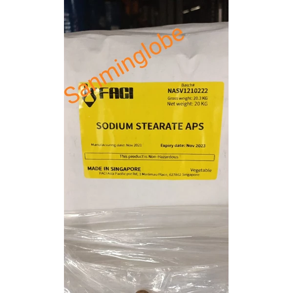 Sodium Stearate or Natrium Stearate