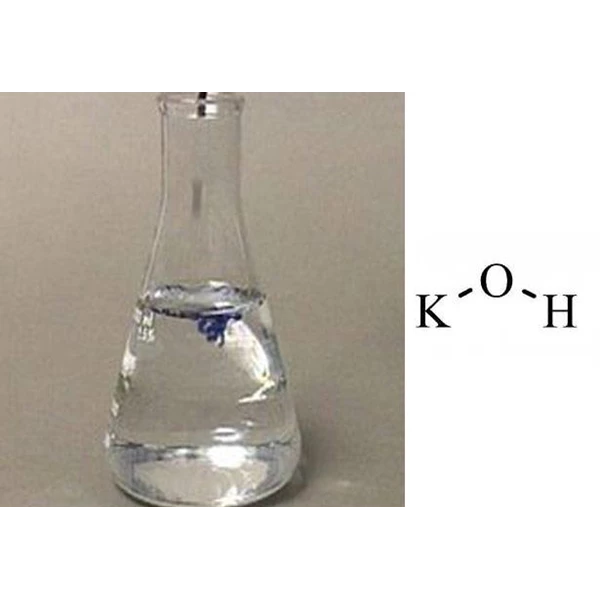 KOH ata nama lain Potassium Hydroxide dan tersedia bentuk flake maupun cair